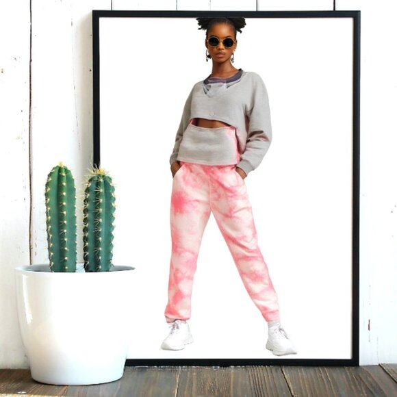 Grlfrnd Helena Pink Juicy Fruit Denim Straight Jeans, Size 25 (NWOT) - Picture 1 of 9